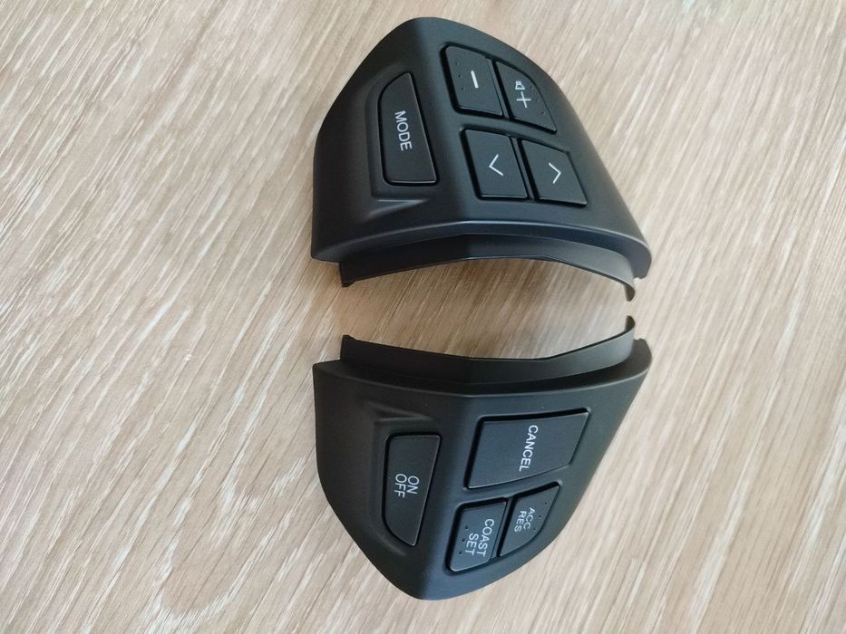 Комплект Новые Чёрные кнопки руля Mitsubishi Lancer X10,Outlander XL,A