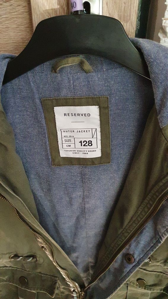 Kurtka parka Reserved 128 jesienna