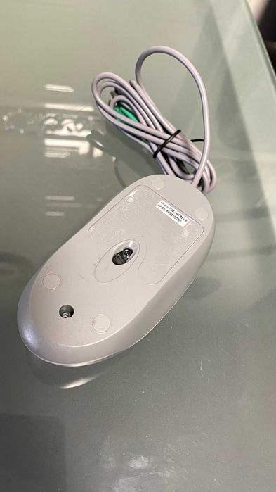 Rato HP cinzento com fio