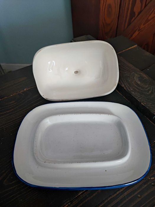 Stara francuska maselnica sielskie wiejskie klimaty