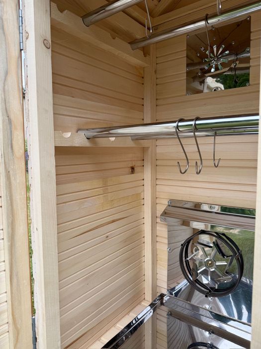 Wędzarnia 4w1: suszenie, wędzenie na zimno i gorąco, smażenie