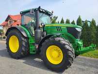 Ciągnik Johne Deere 6145R Pneumatyka,Amort Oś 6155r fendt claas 6150