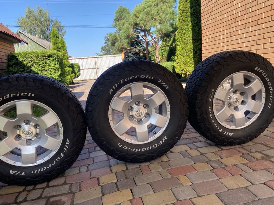 Колеса Toyota Prado/FJ Cruiser 265/70r17