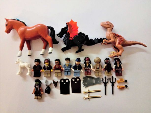 Lego- Persja, Indiana Jones, Hobbit-Minifigurki, ludziki, figurki