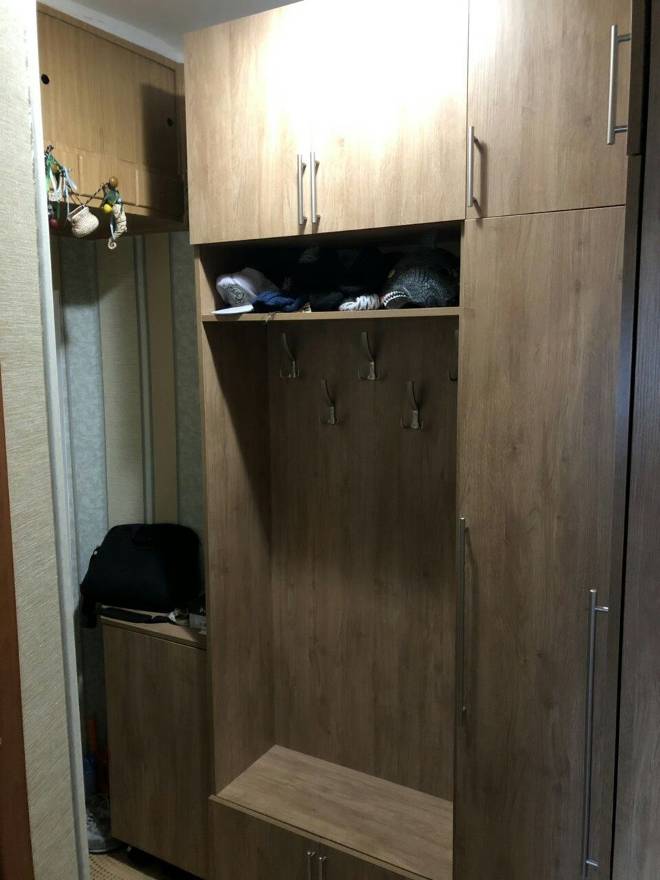 Прихожа стенка в коридор передпокій шафа