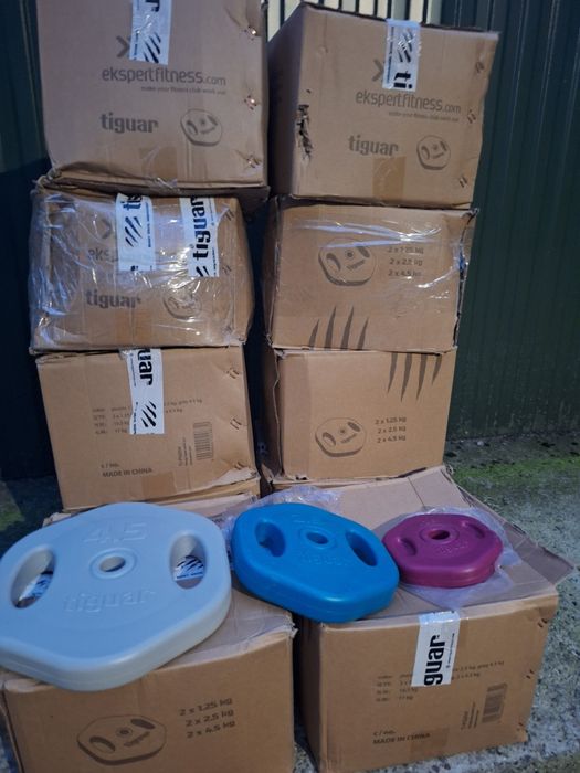 Obciążenia do body pump Tiguar