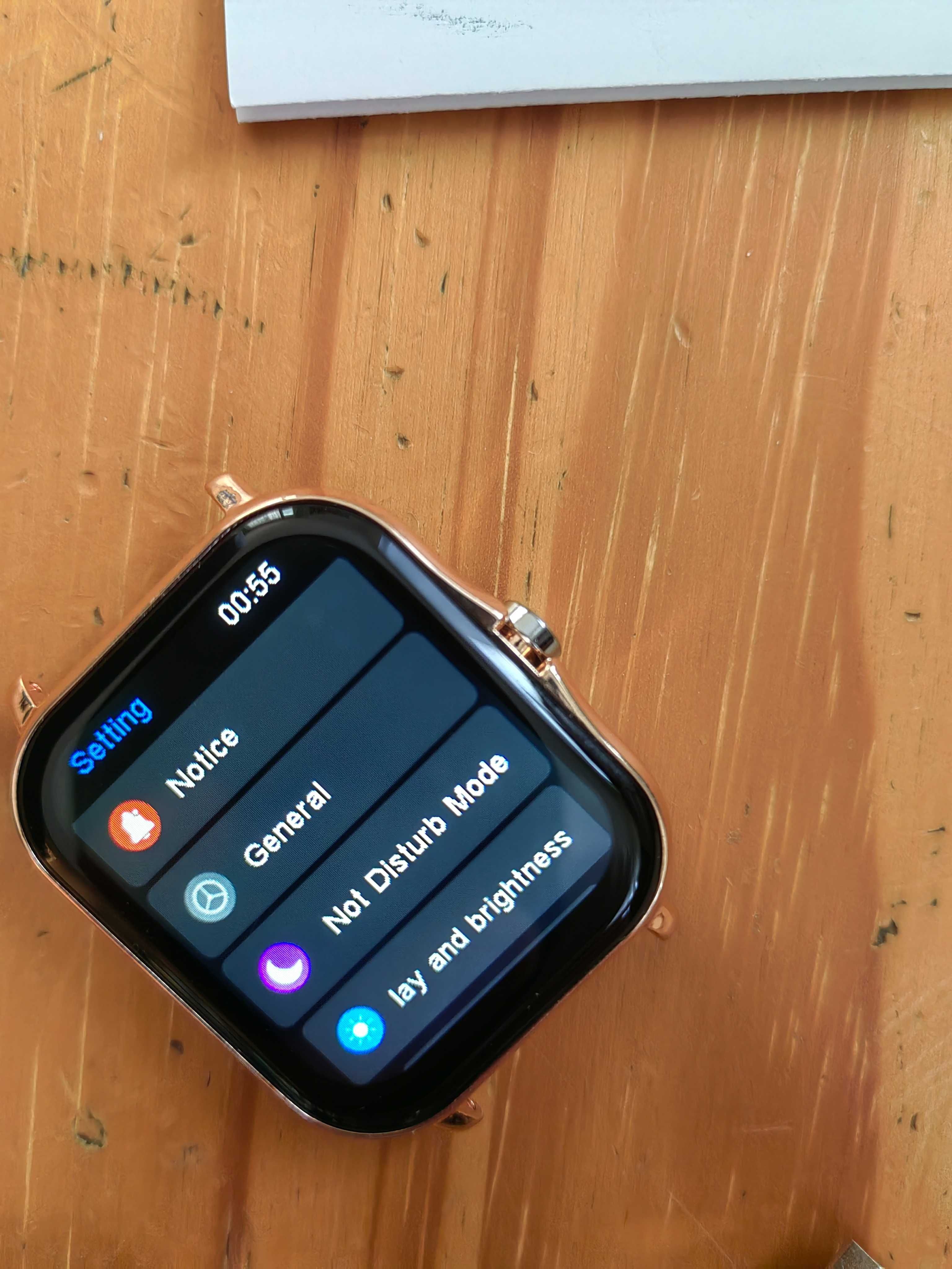 Inteligentny zegarek Bluetooth – rozmowy, pomiar tlenu we krwi