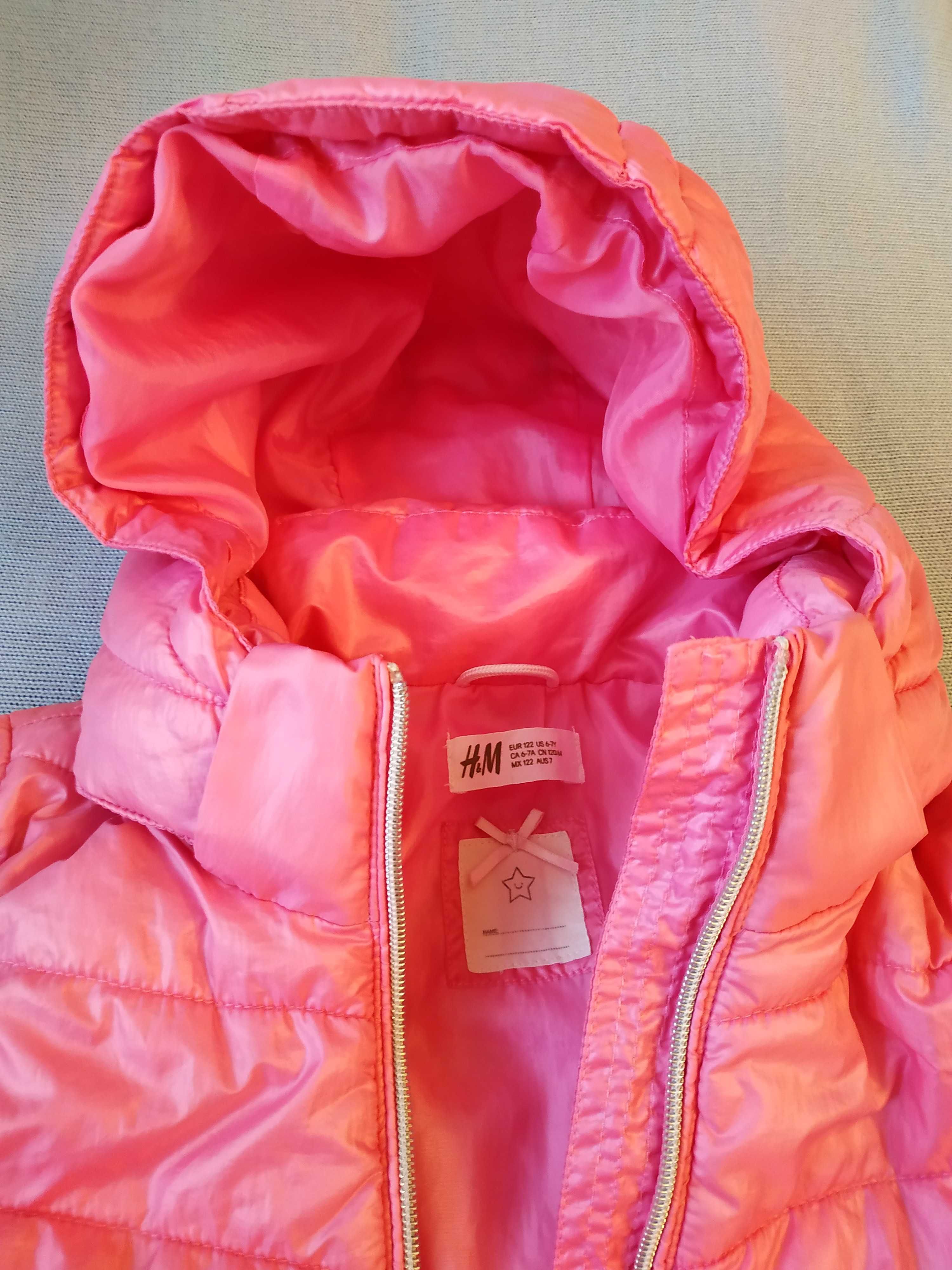 Весняна куртка для дівчинки H&M, розмір 122