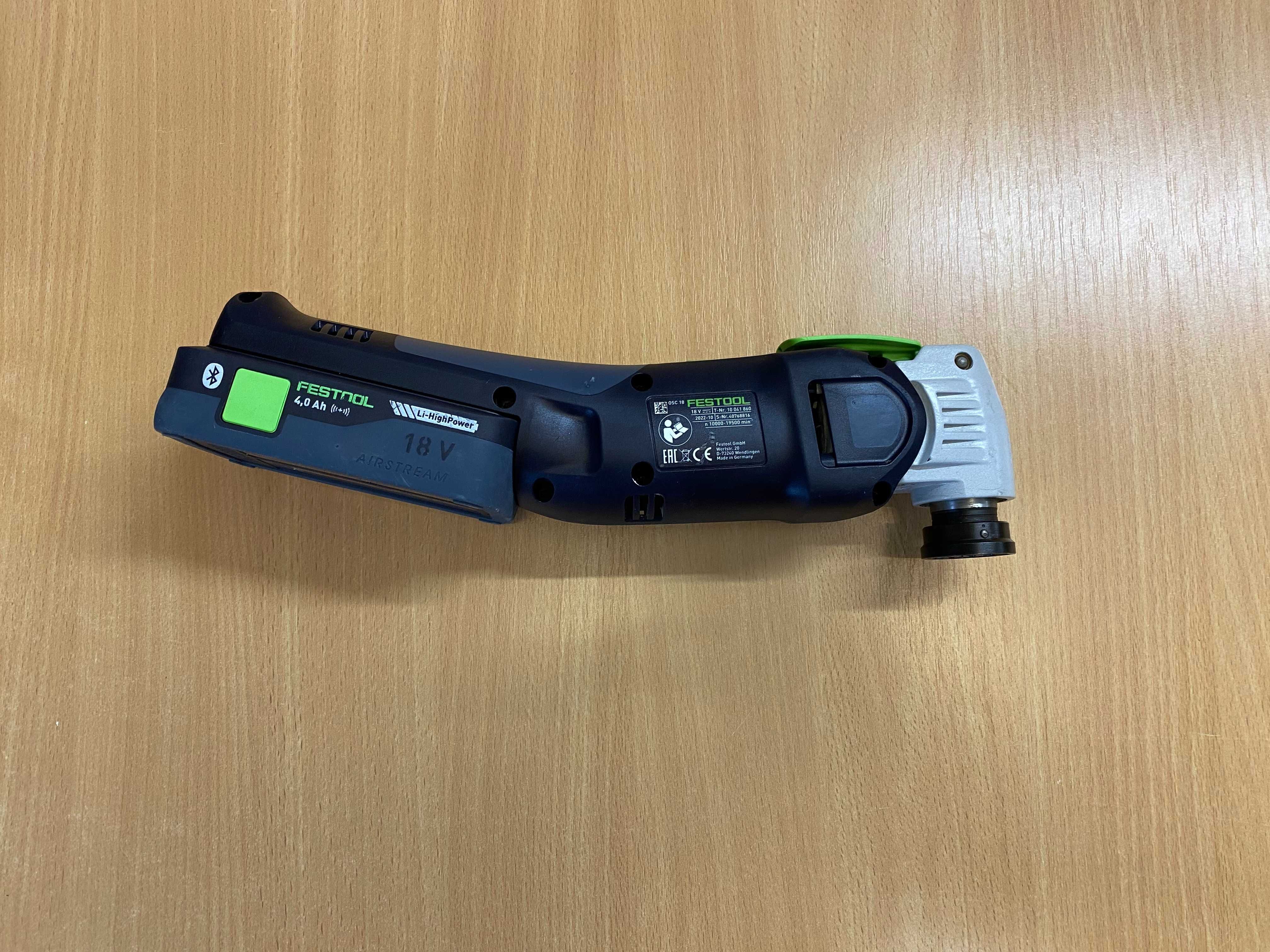 FESTOOL OSC 18 urządzenie wielofunkcyjne Festool + 18V 4.0Ah 10.2022r