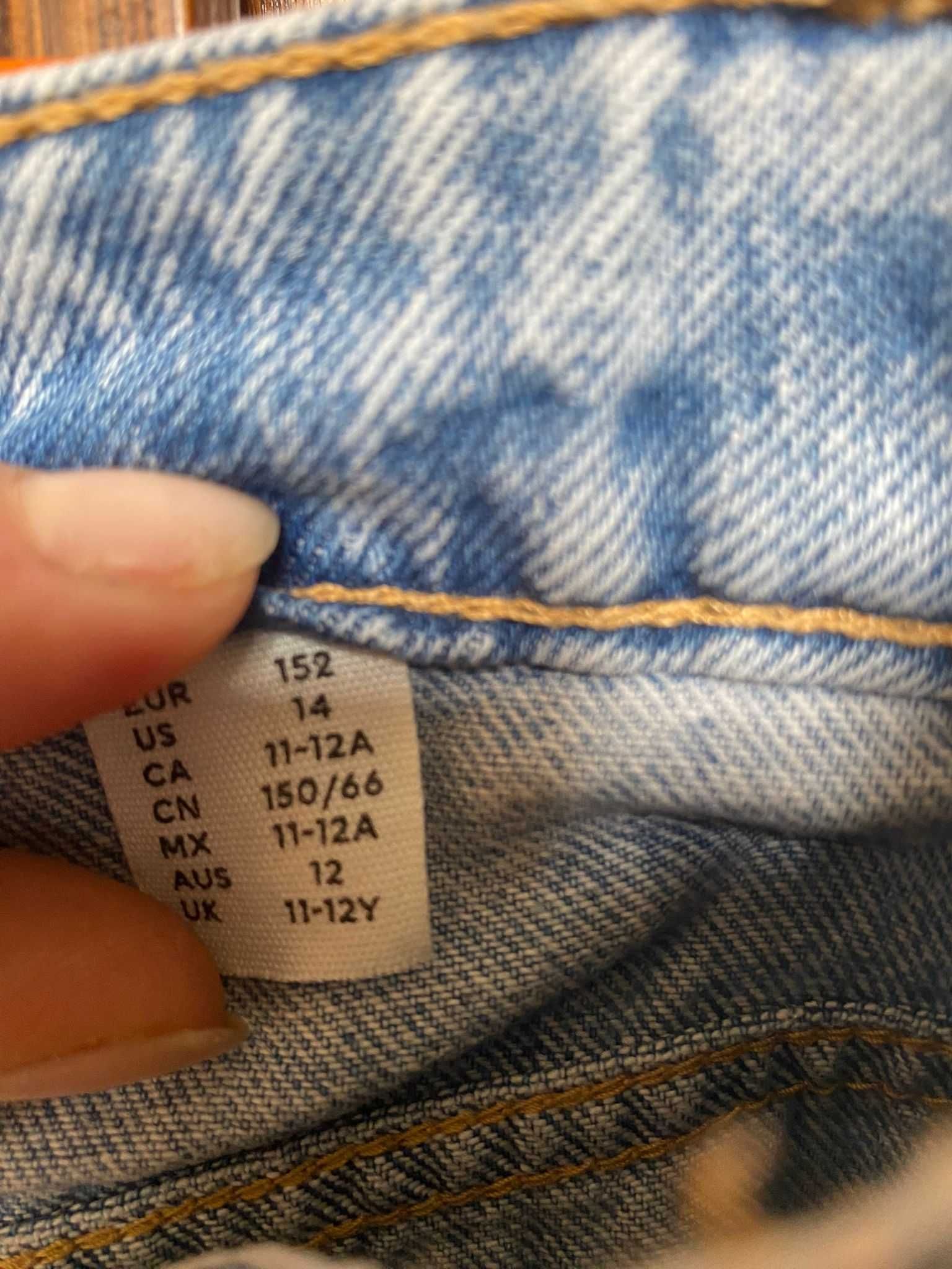 Baggy jeans H&M rozmiar 152