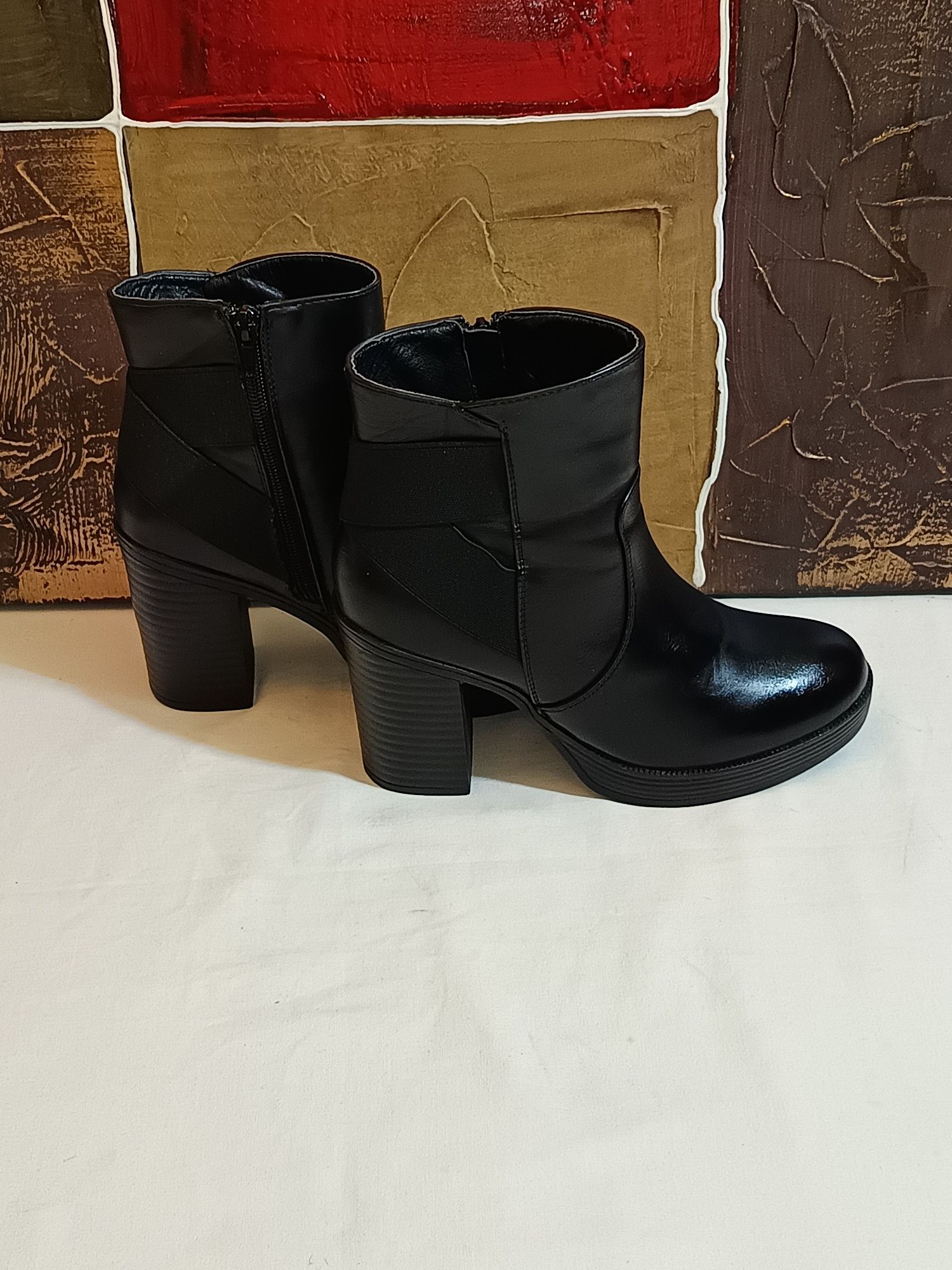 Botas com tacão 37