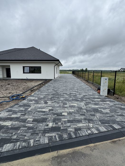 ukladanie kostki brukowej kruszywo kostka brukowa