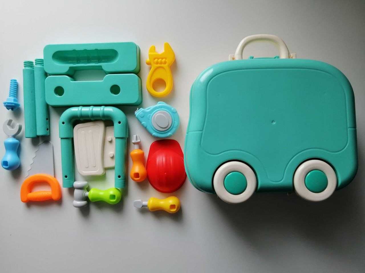 Розвиваюча іграшка Валіза з інструментами на колесах від Hola Toys