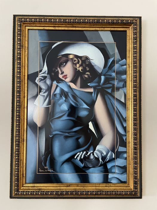 Obraz „Dama w niebieskiej sukni”