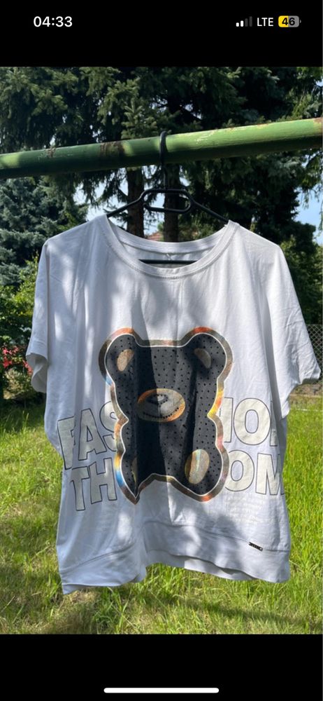 Koszulka bluzka megi collection mis z misiem