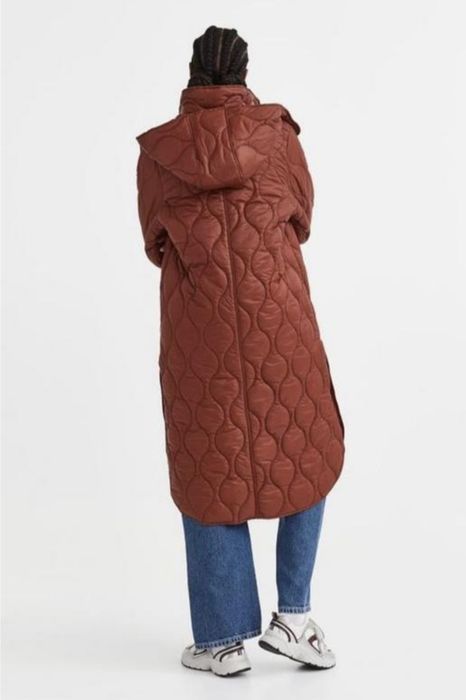 Стьобане пальто H&M