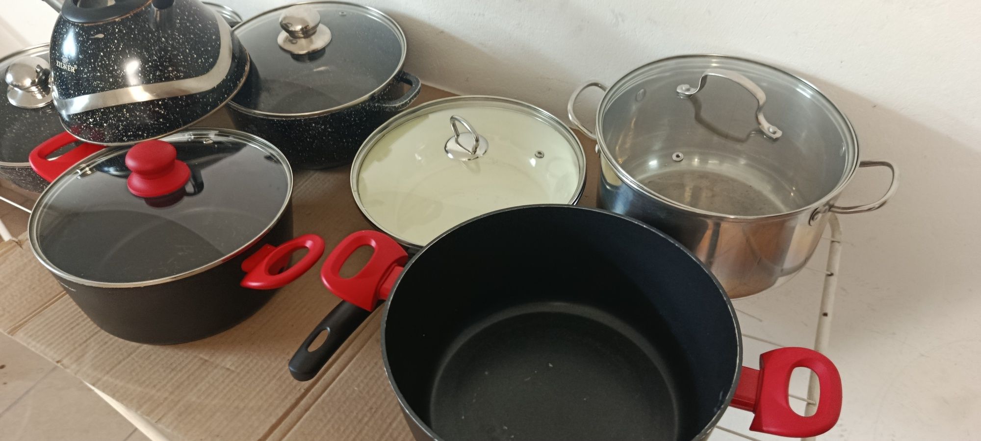 Zestaw garnków Zilner i Floriana + 1:gratis