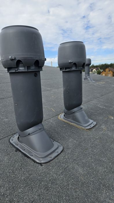 Установка вентиляційної труби природньої вентиляції