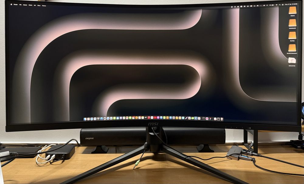 Monitor MSI MAG342CQPV 34” zakrzywiony