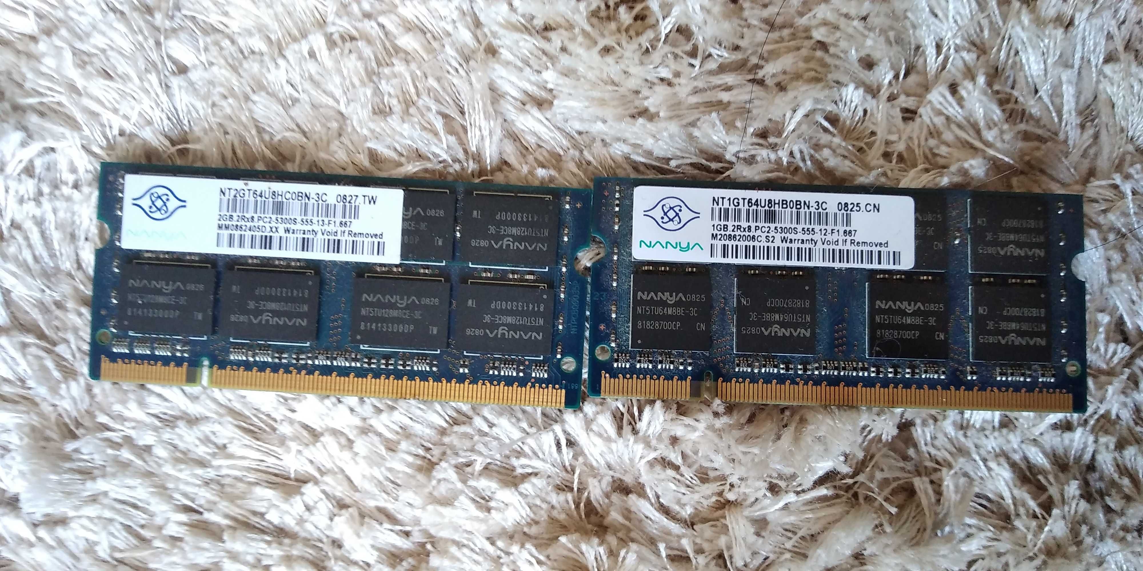 3 Gb de Ram ddr2 para portatil