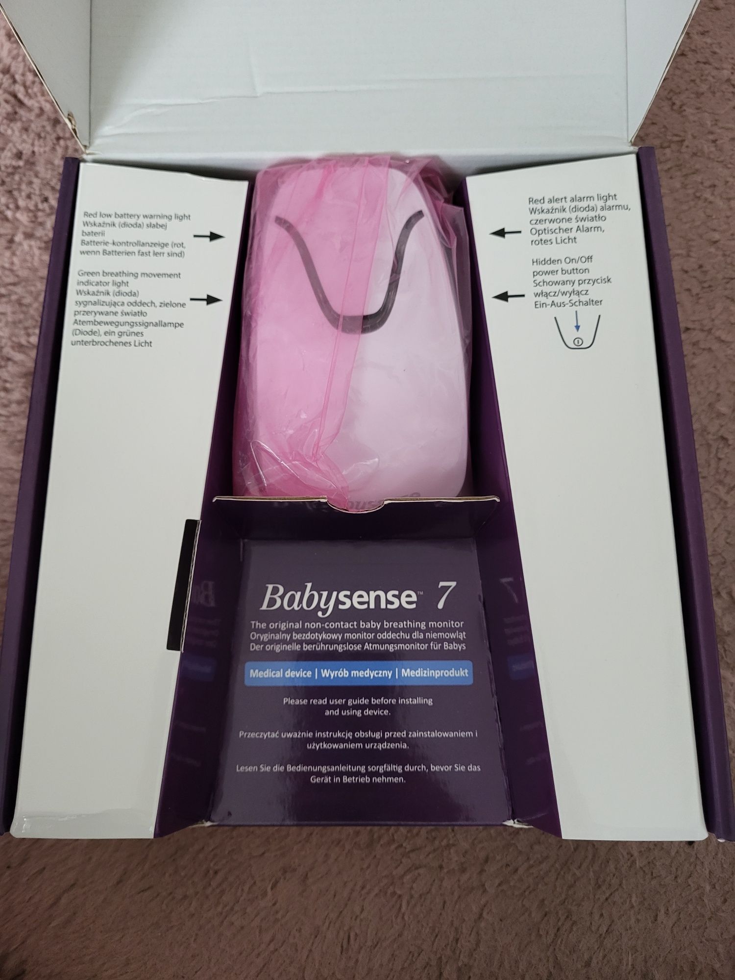 Monitor oddechu Babysense 7