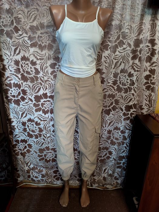 Брюки карго 44р. женские, жіночі брюки штани карго, джогеры.