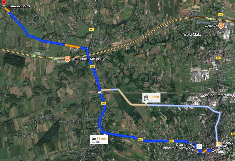 Działka 23.25a Łukawiec Wydane WZ