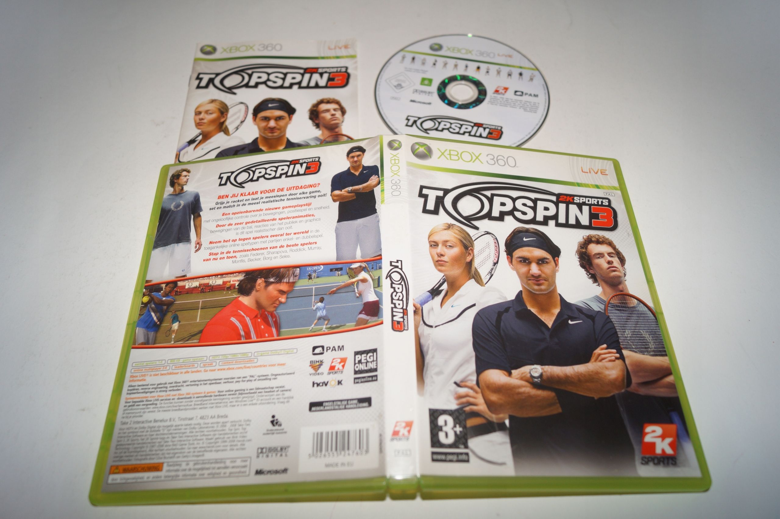 Gra Top Spin 3 X360