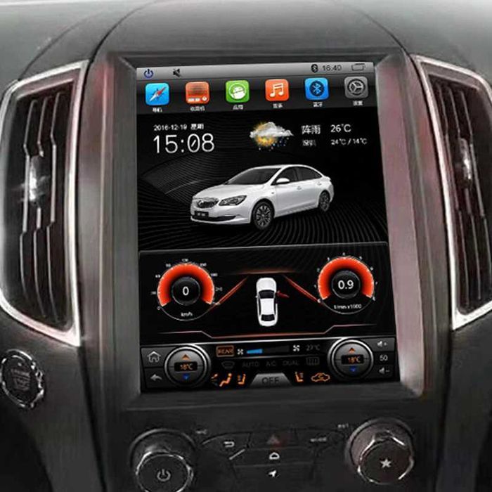 Radio Android 11 Ford Edge 15-19r Tesla wifi GPS Bluetooth