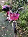 Bicicleta Órbita Menina 16” (4-6 anos) usada, c/ capacete extra