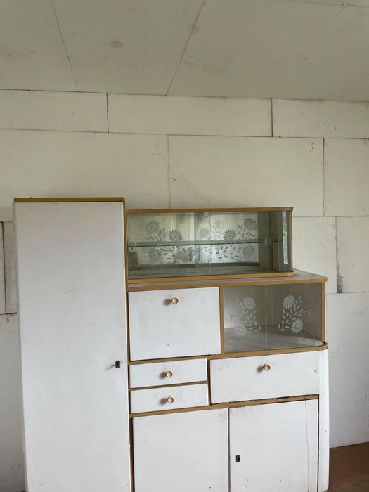 kredens kuchenny PRL lata 60.