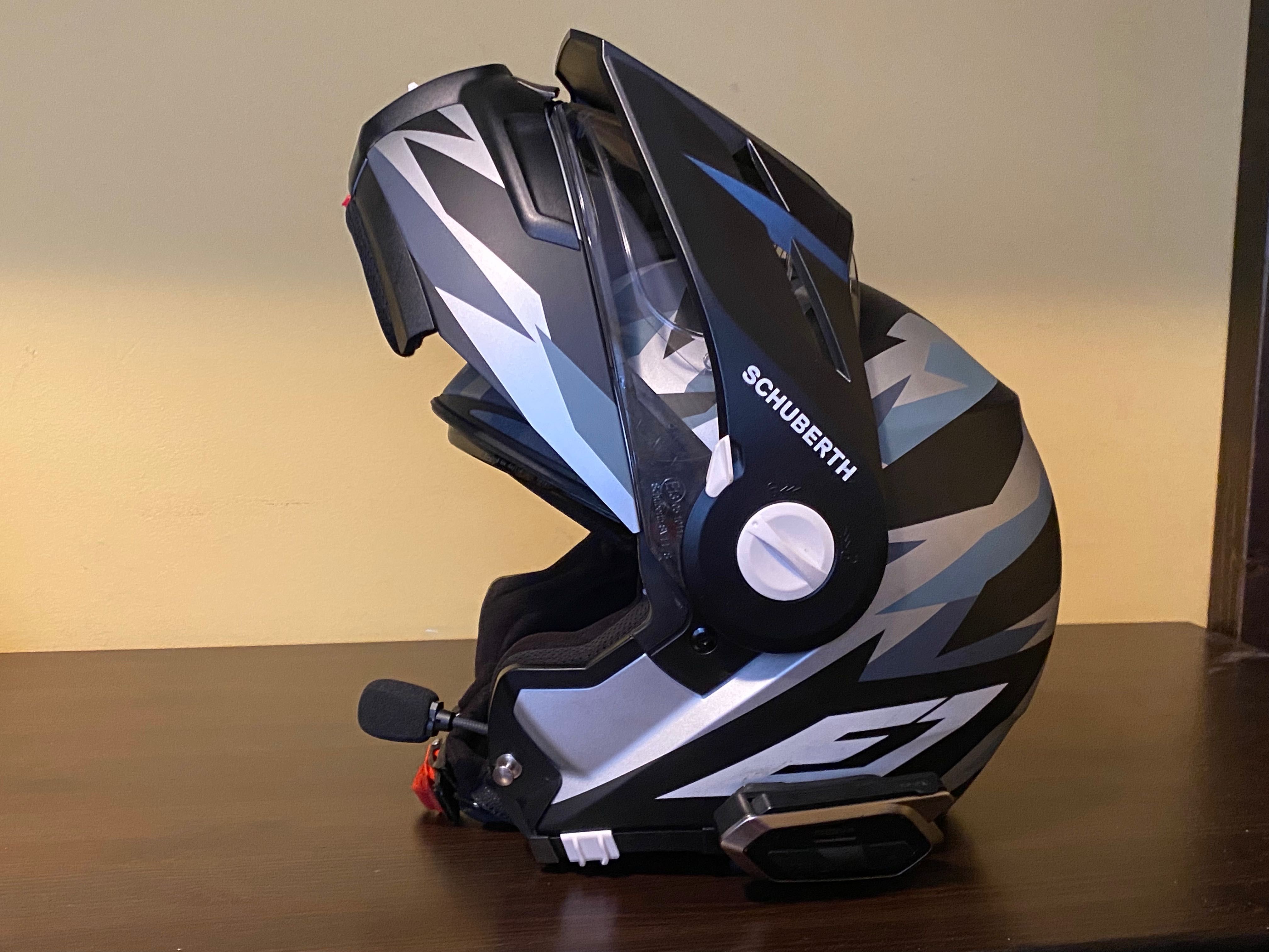 kask Schuberth e1 rozm L + sena 50r