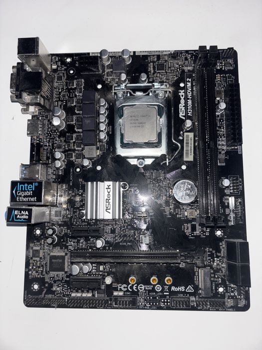 Plyta główna AsRock z procesorem i3-8100