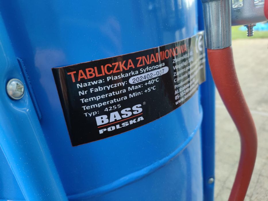 Piaskarka Bass 40L nowa