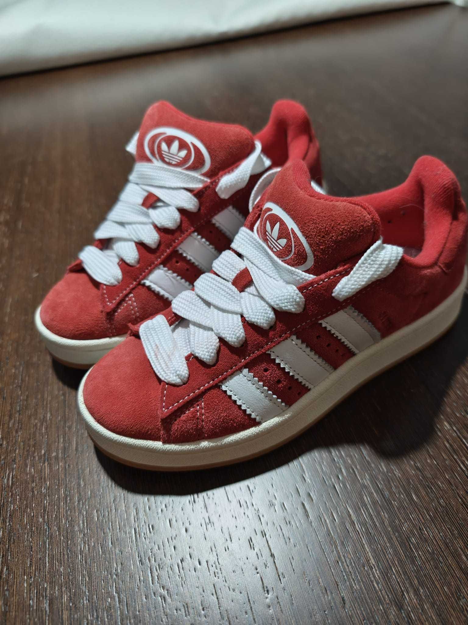 Adidas Campus 00s Vermelhas - Pouco Usadas - Excelente Estado!