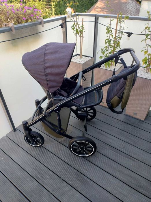 Wózek Anex m/type 2w1 z nową gondolą