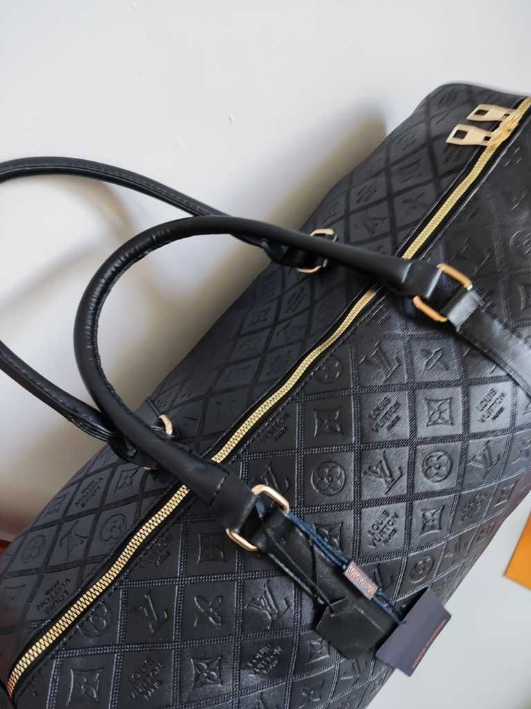 Louis Vuitton Torba podróżna, na siłownię, weekendowa, skóra 95-34