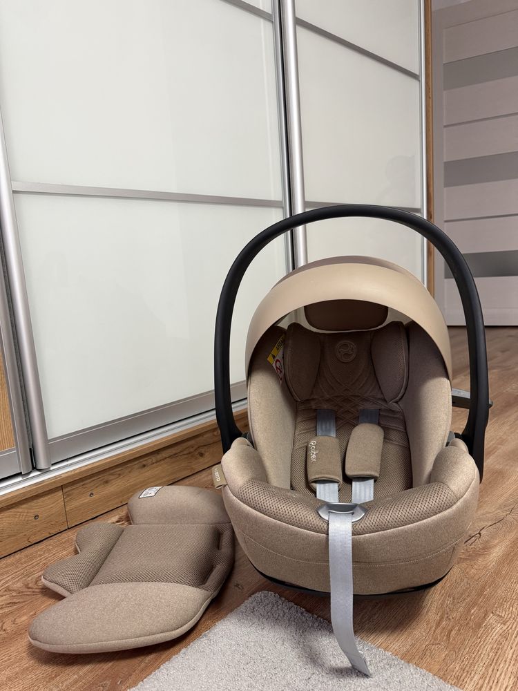 cybex cloud t i size cozy beige plus