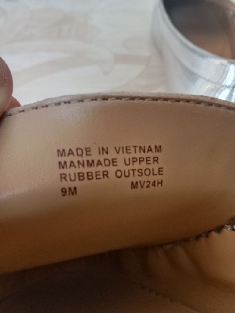 Мокасини Michael Kors срібні