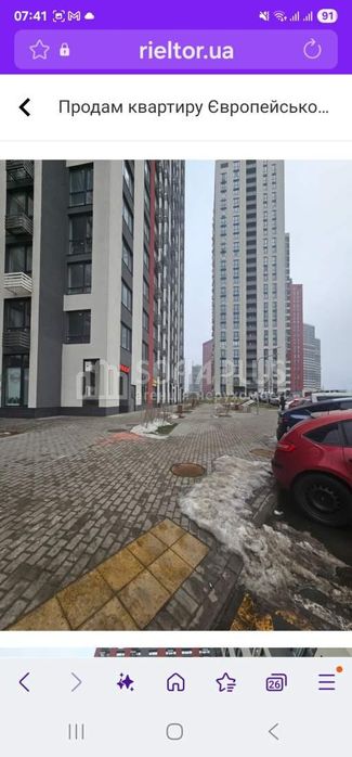 Срочно! 1к, Европейского Союза 53/46, недорого, новий дім
