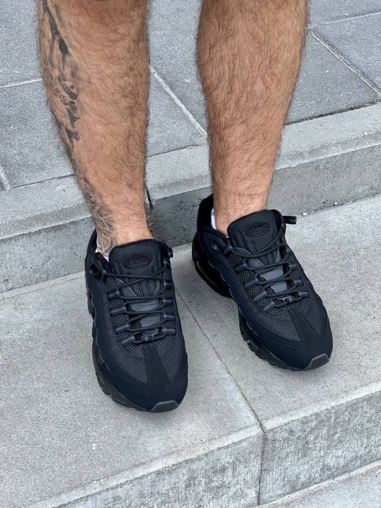 Кросівки чоловічі Nike Air Max 95 Black 40-45 Без передоплати