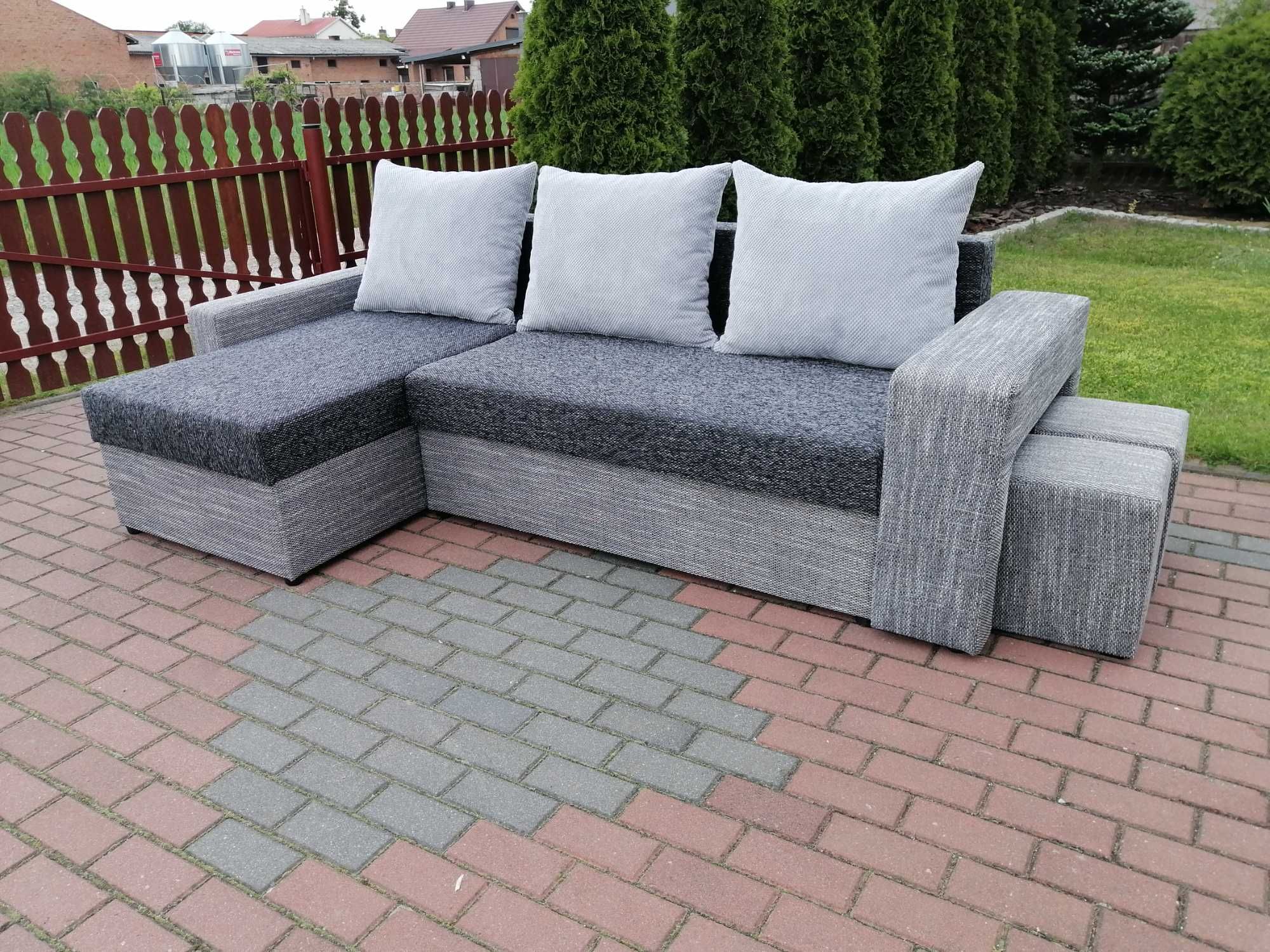 Sofa GRAND + GRATIS pufy. Dowolna kolorystyka