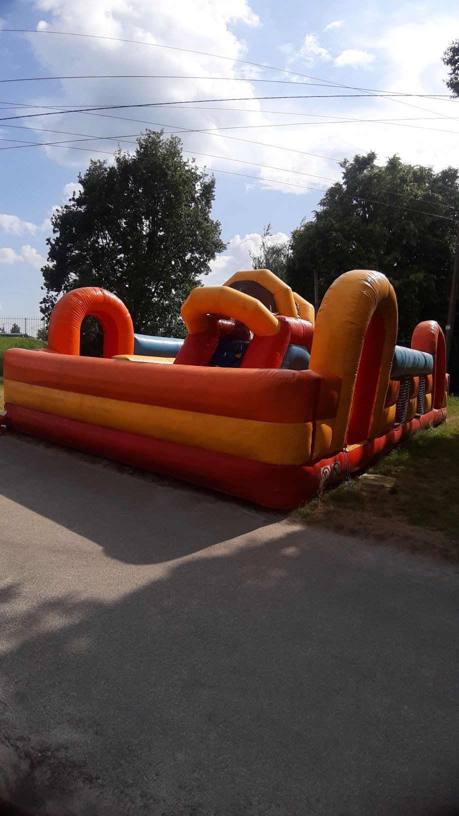 Продам надувний батут,ігрова площадка, полоса перешкод