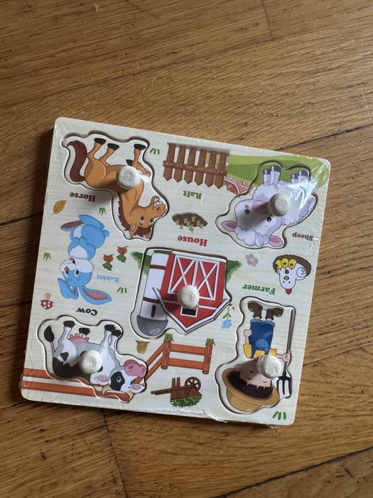 Układanka drewniana