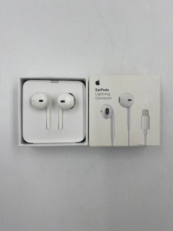 uszkodzone słuchawki douszne apple earpods lightning a1748 białe opis