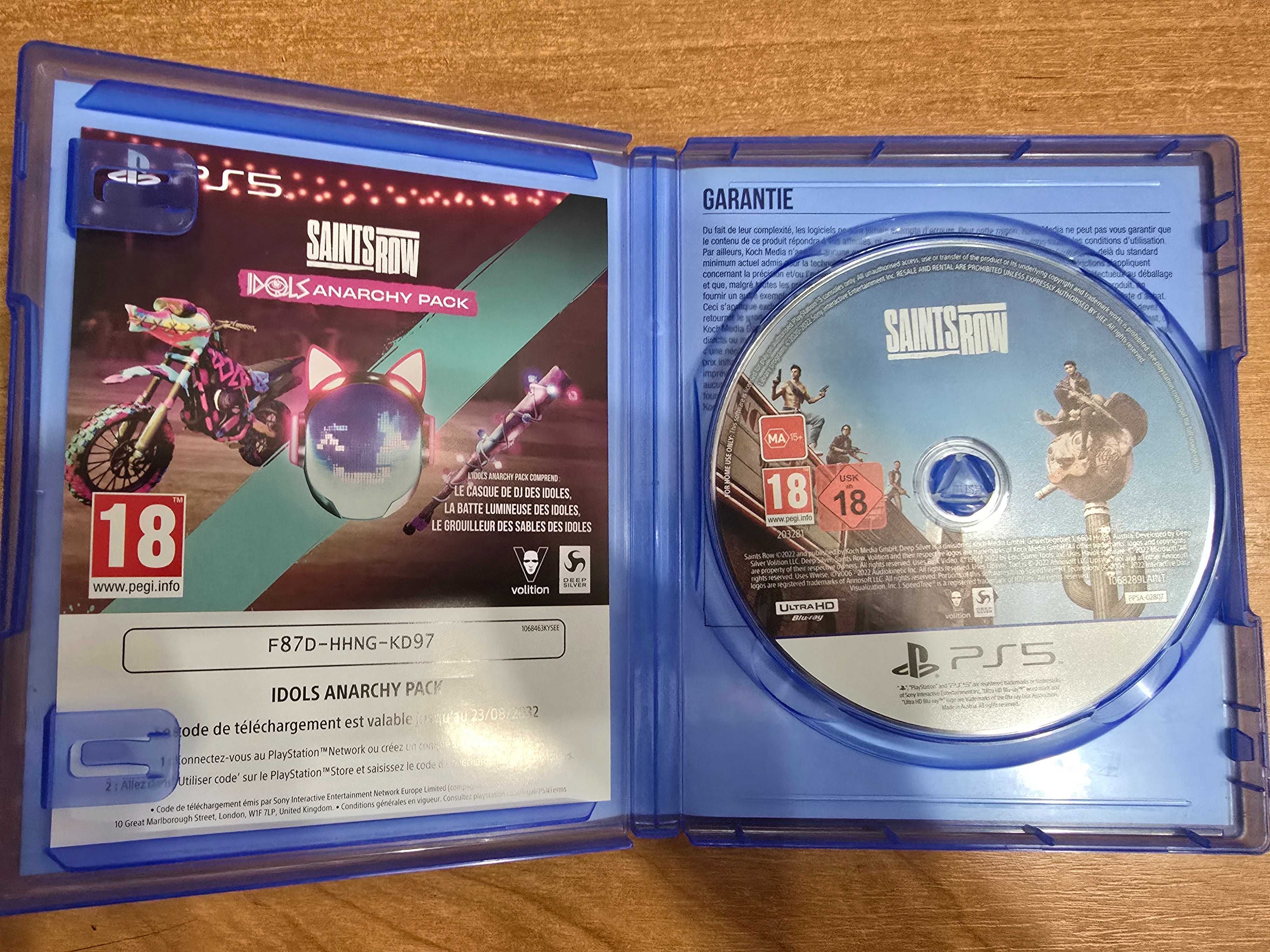 SaintsRow Day One Edition PS4