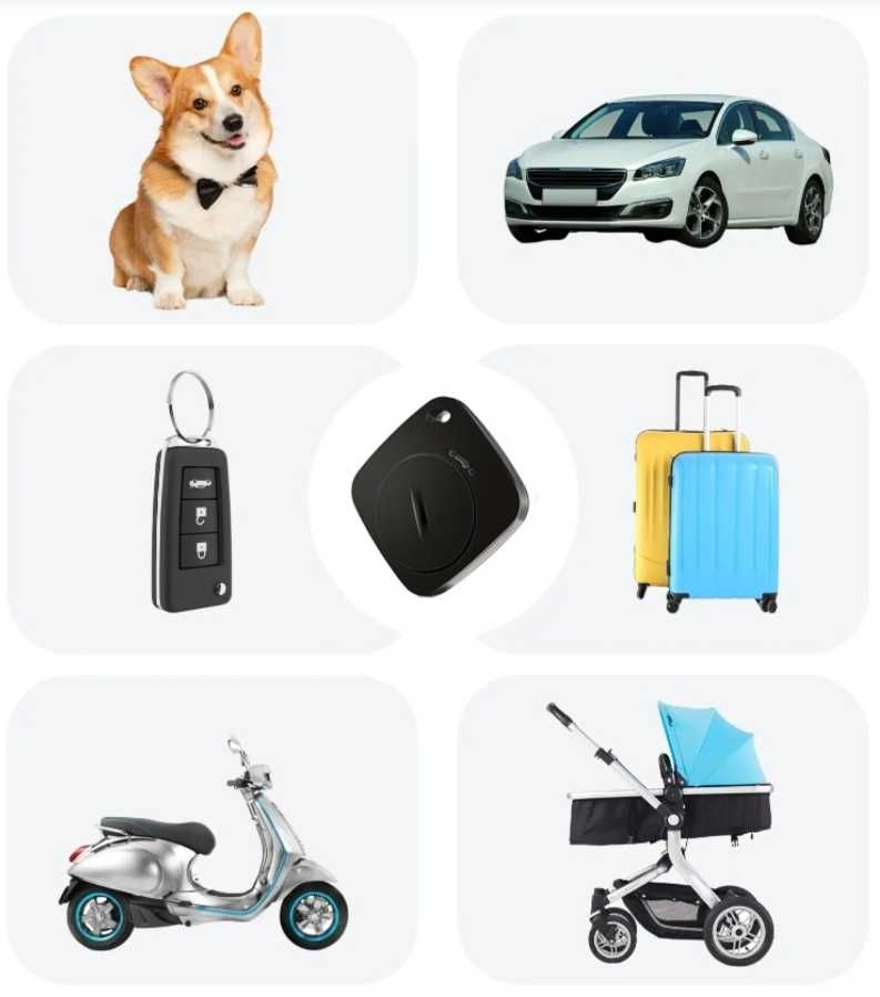 Lokalizator rzeczy i osób mini brelok bluetooth na iPhone