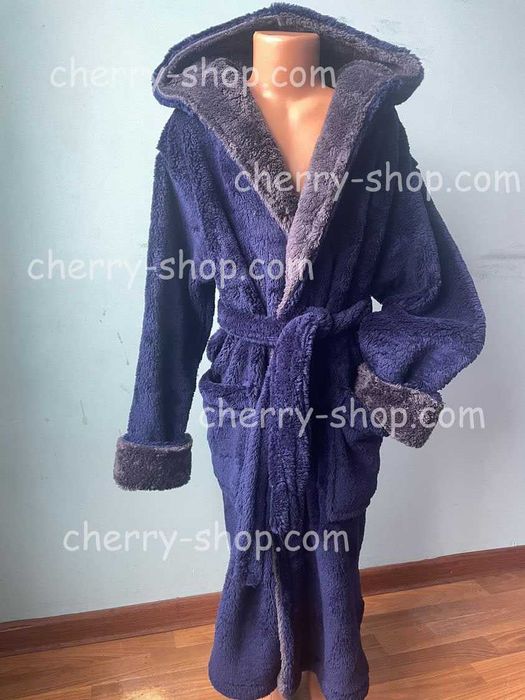 Махровий халат для хлопчика , теплий халат , детский махровый халат