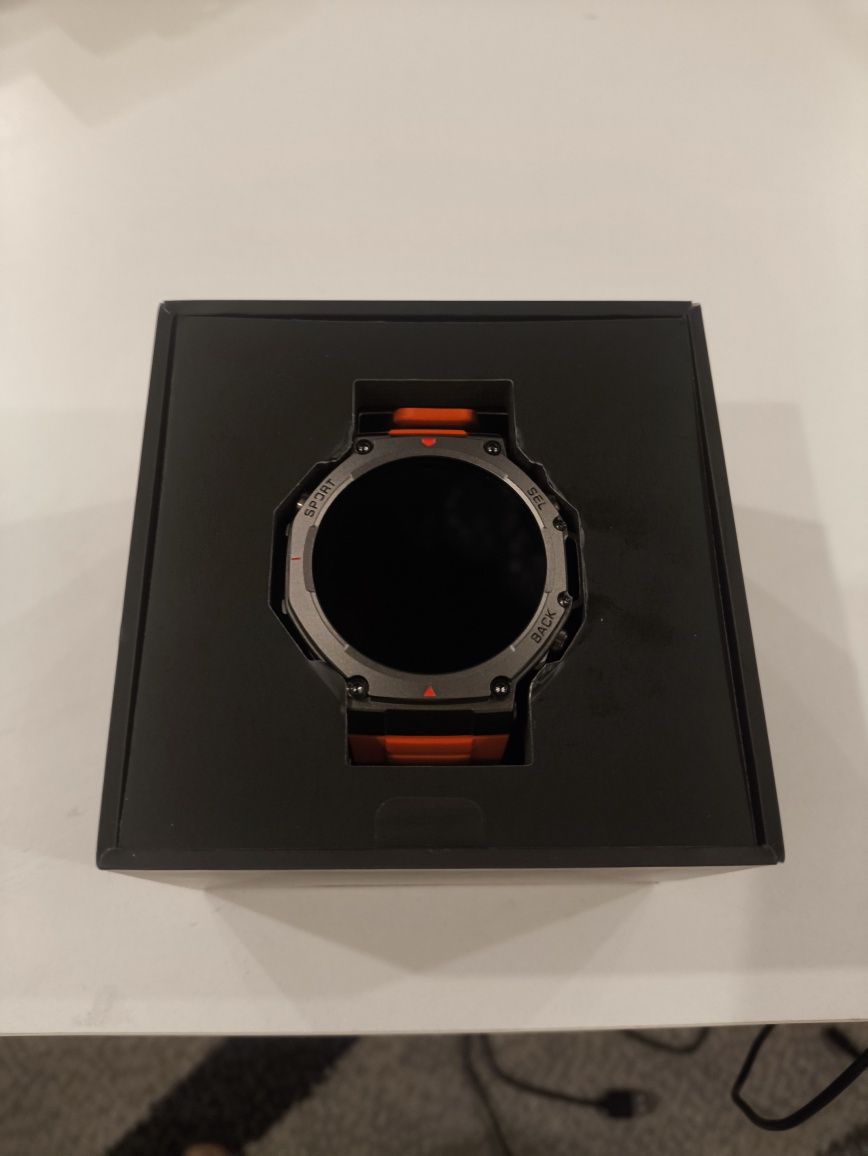 Nowy  smartwatch DM58, GPS, rozmowy, w stylu t-rex 3