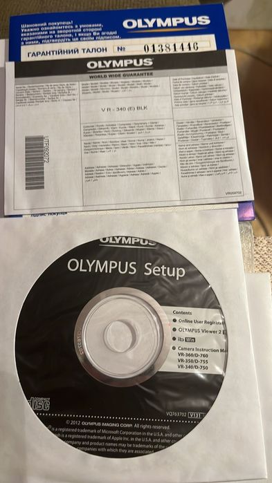 Фотоапарат новий OLYMPUS VR-340 цифровий
16 МР , 10хzoom , 24 mm